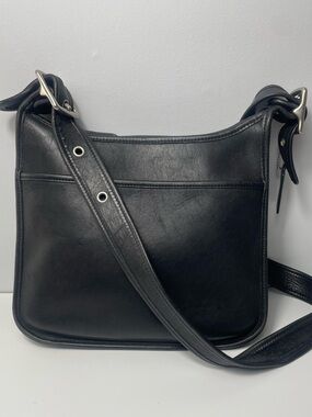 Vintage Coach Glove Tan Leather Legacy Zip Bag-COA